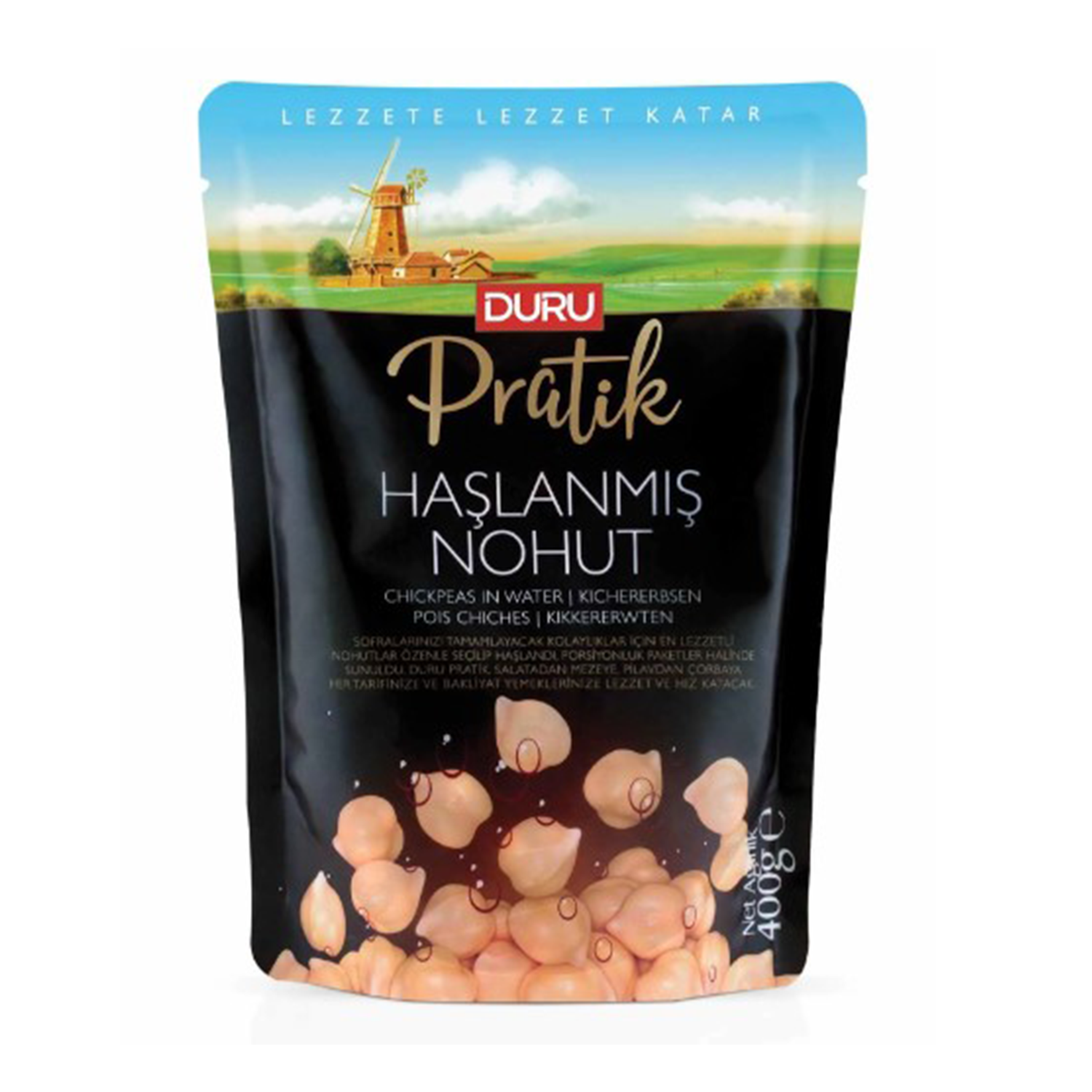 Duru Pratik Haşlanmış Nohut 400 GR