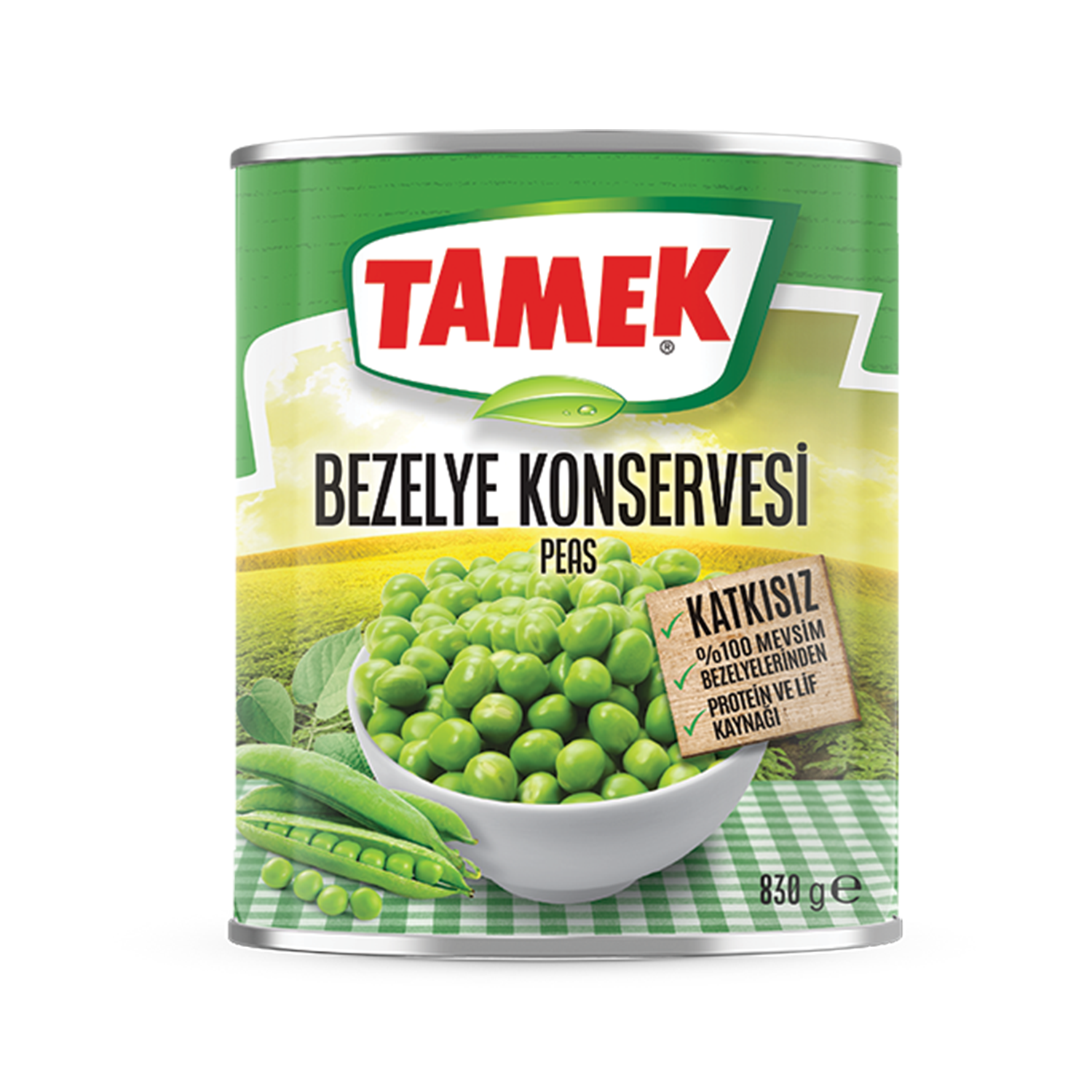 Tamek Bezelye No:3 830 GR