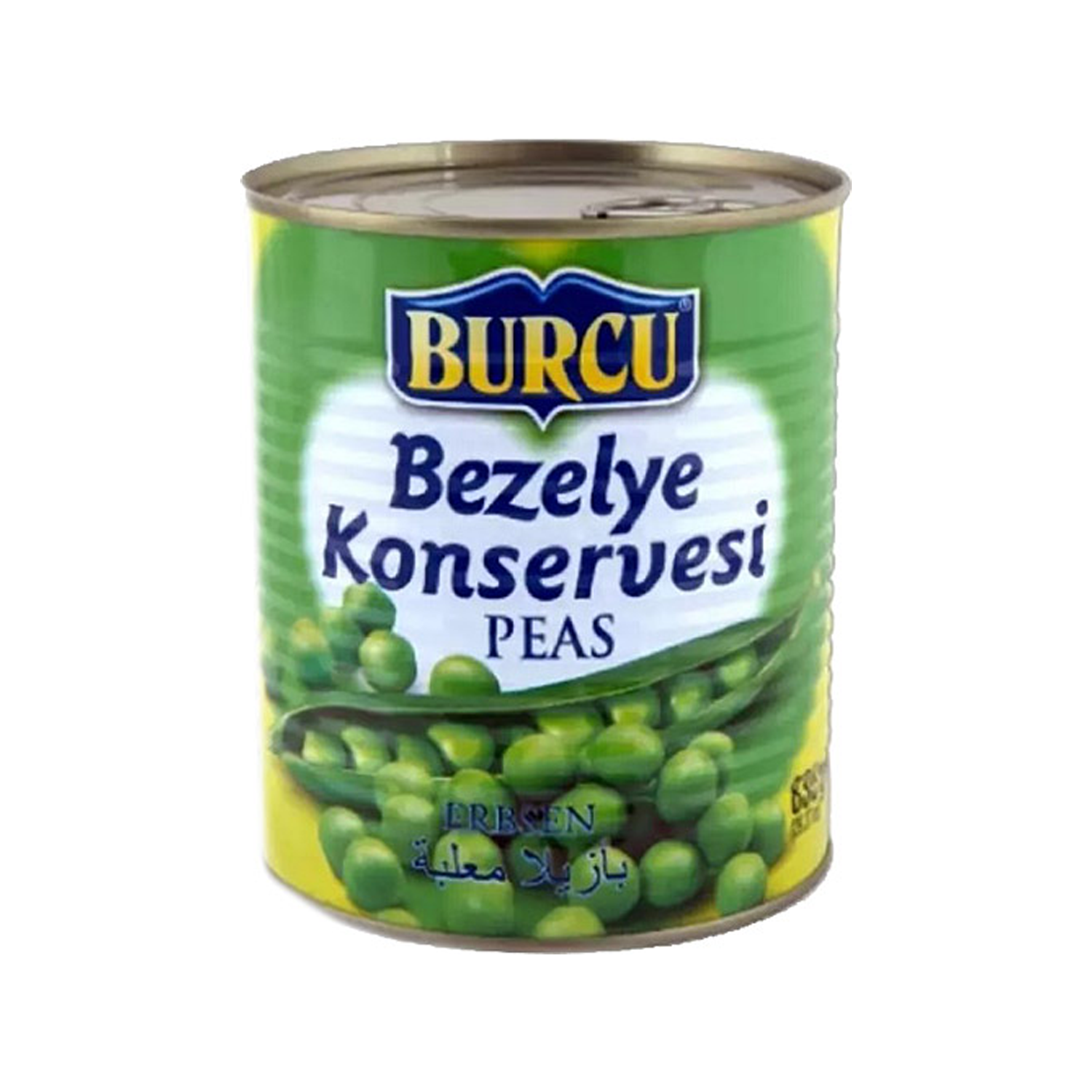 Burcu Bezelye 800 GR Teneke