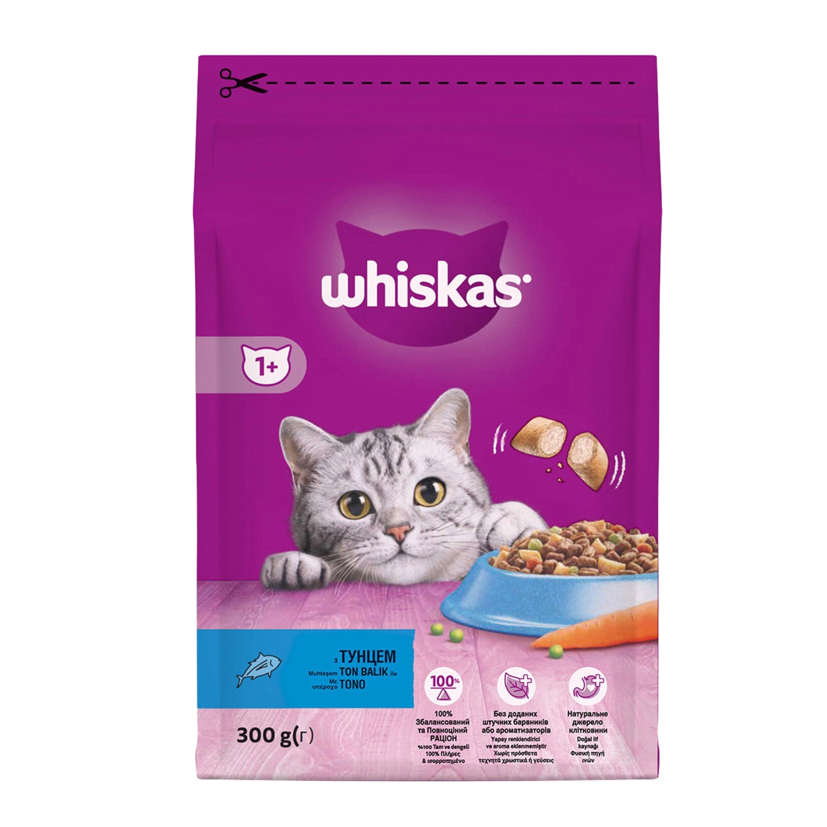 WHİSKAS KURU TON BALIK MAMA 300 GR