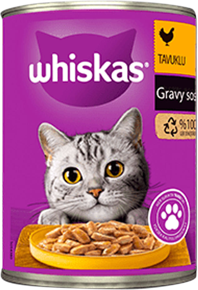 WHİSKAS MAMA KONSERVE TAVUKLU 400 GR