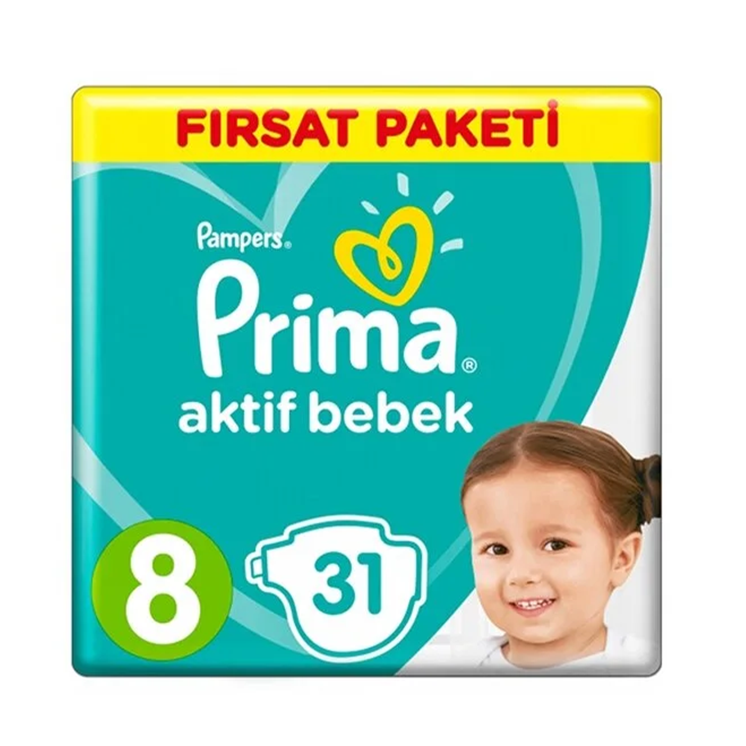 Prima A.B. Fırsat Paketi Sekiz Beden 31 Adet