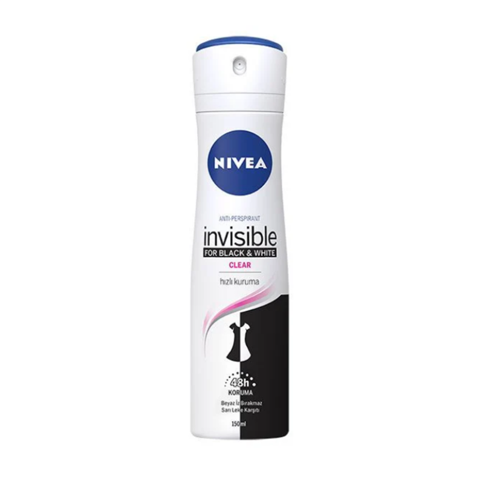 Nivea Deodorant Women B&W Clear 150 ML