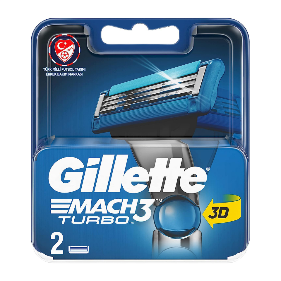 Gillette 2'Lİ Bıçak Mach3 Turbo