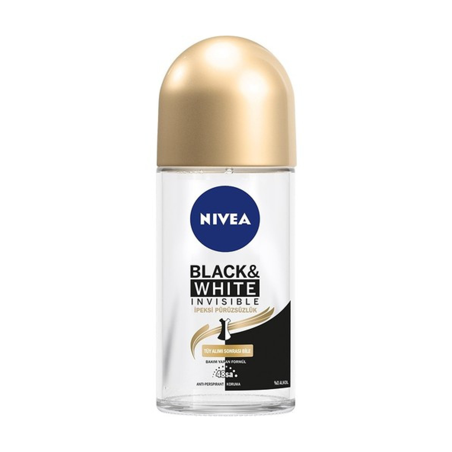 Nivea Roll On 50 ML B&W Smth Women