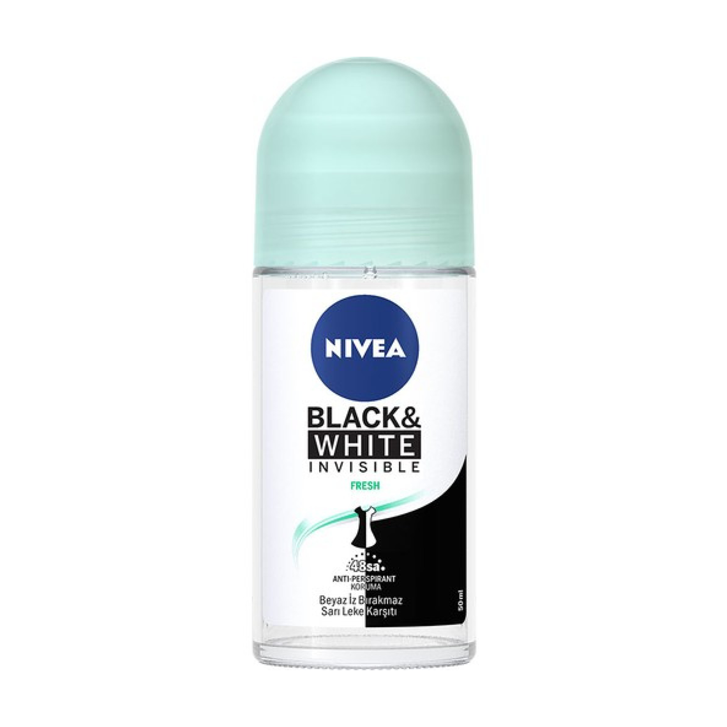 Nivea Roll On 50 ML Invicible B&W Fresh