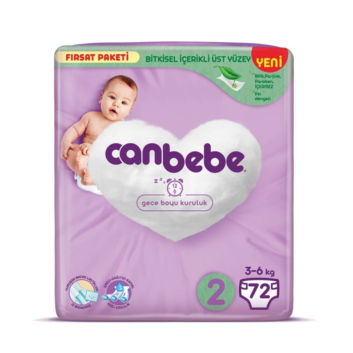 Canbebe Fırsat Paketi Mini 72 Li