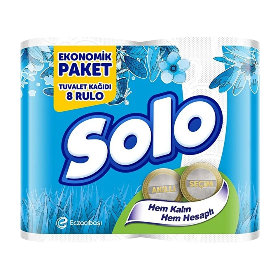 Solo Tuvalet Kağıdı 8li Akıllı Seçimler