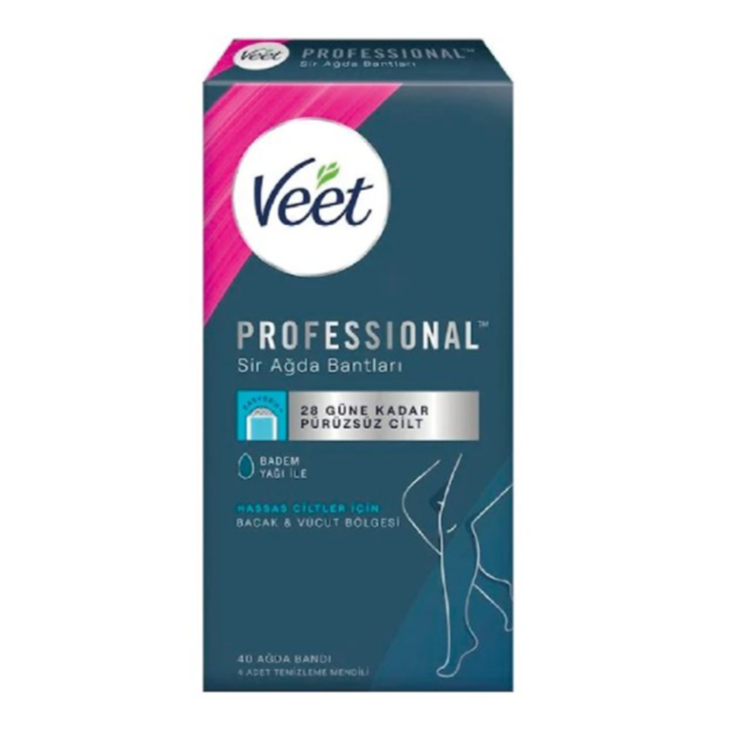 Veet 40lı Ağda Bandı Pro Hassas Ciltler