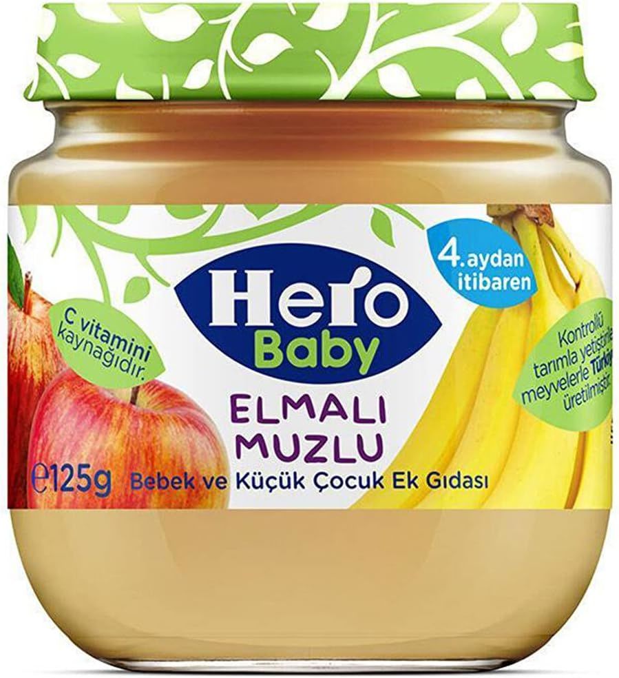 Hero Baby Kavanoz 125 GR Elma Püresi