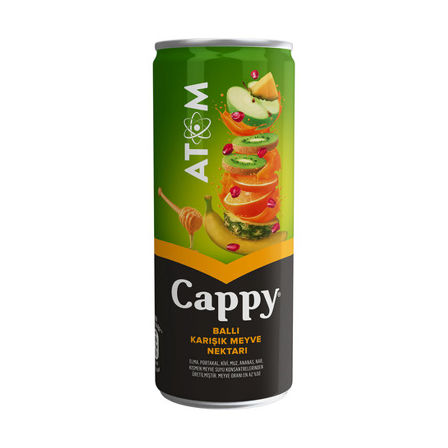 Cappy Meyve Suyu 250 ML Atom Kutu