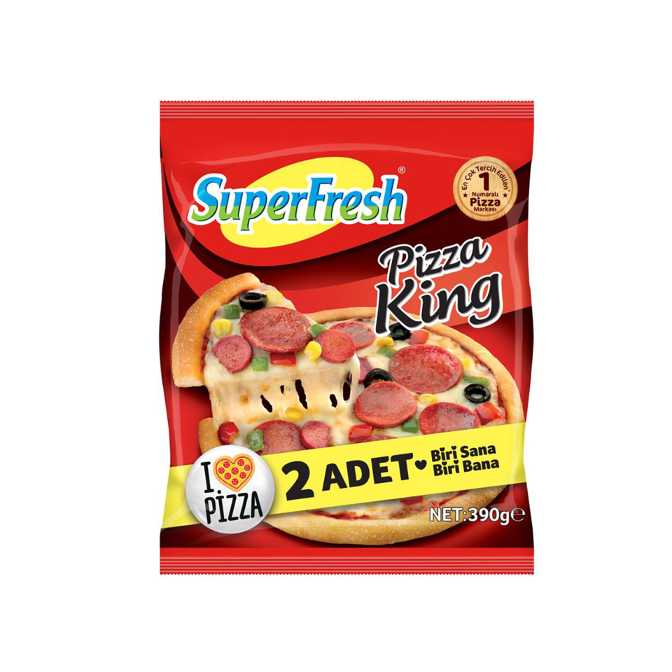 Süperfresh Pizza King 2li 390 GR