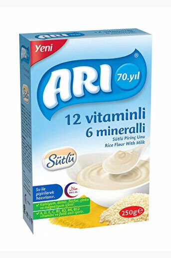 Arı 12 Vit Altı Mineral 250 GR Sütlü