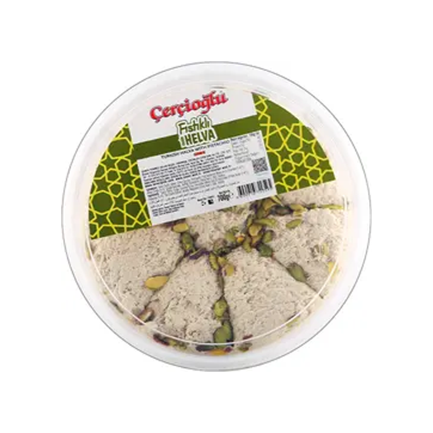 Çerçioğlu Fıstıklı Helva 700 GR