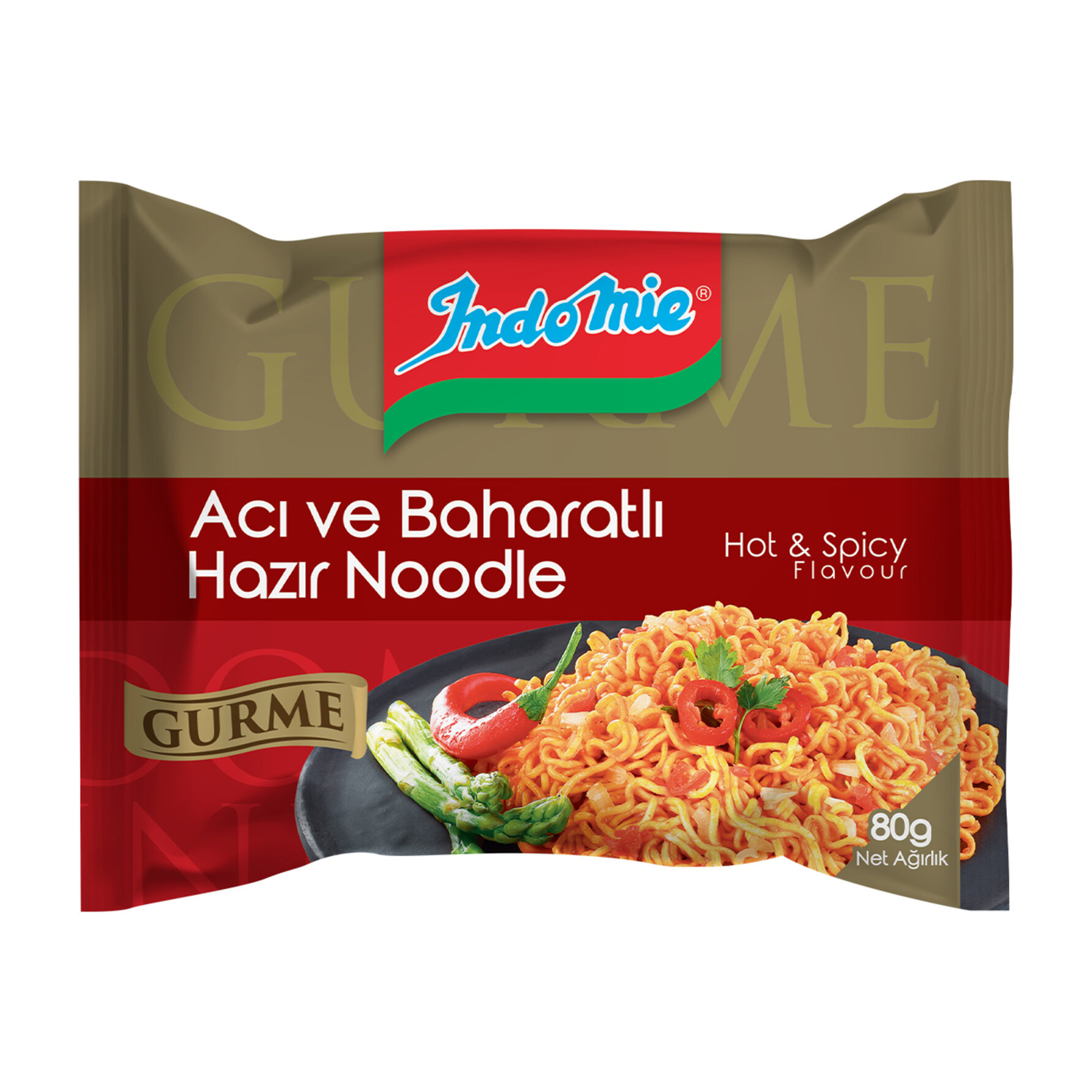 Indomie Gurme Acı ve Baharatlı 80 GR