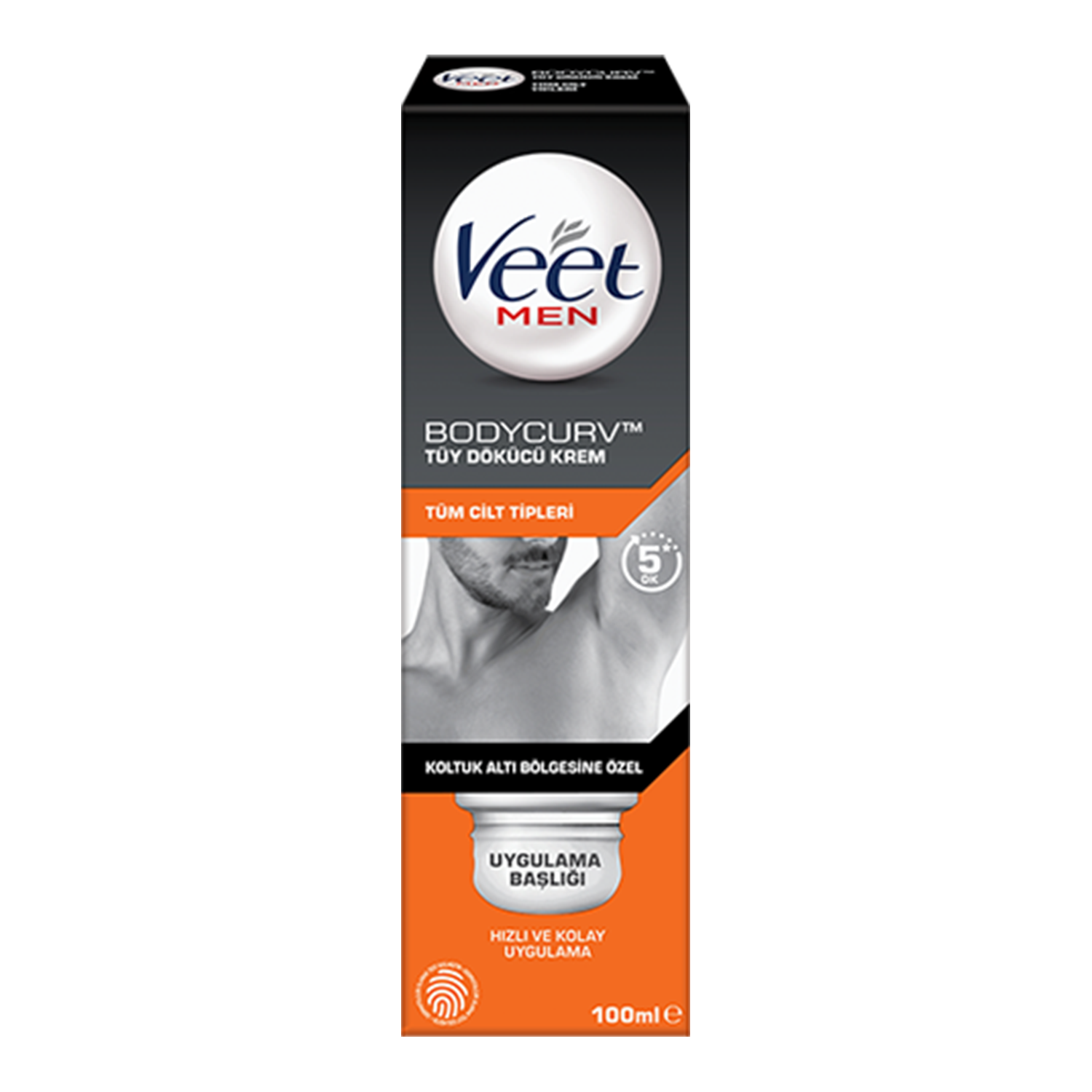 Veet 100 ML Men Underarm Krem