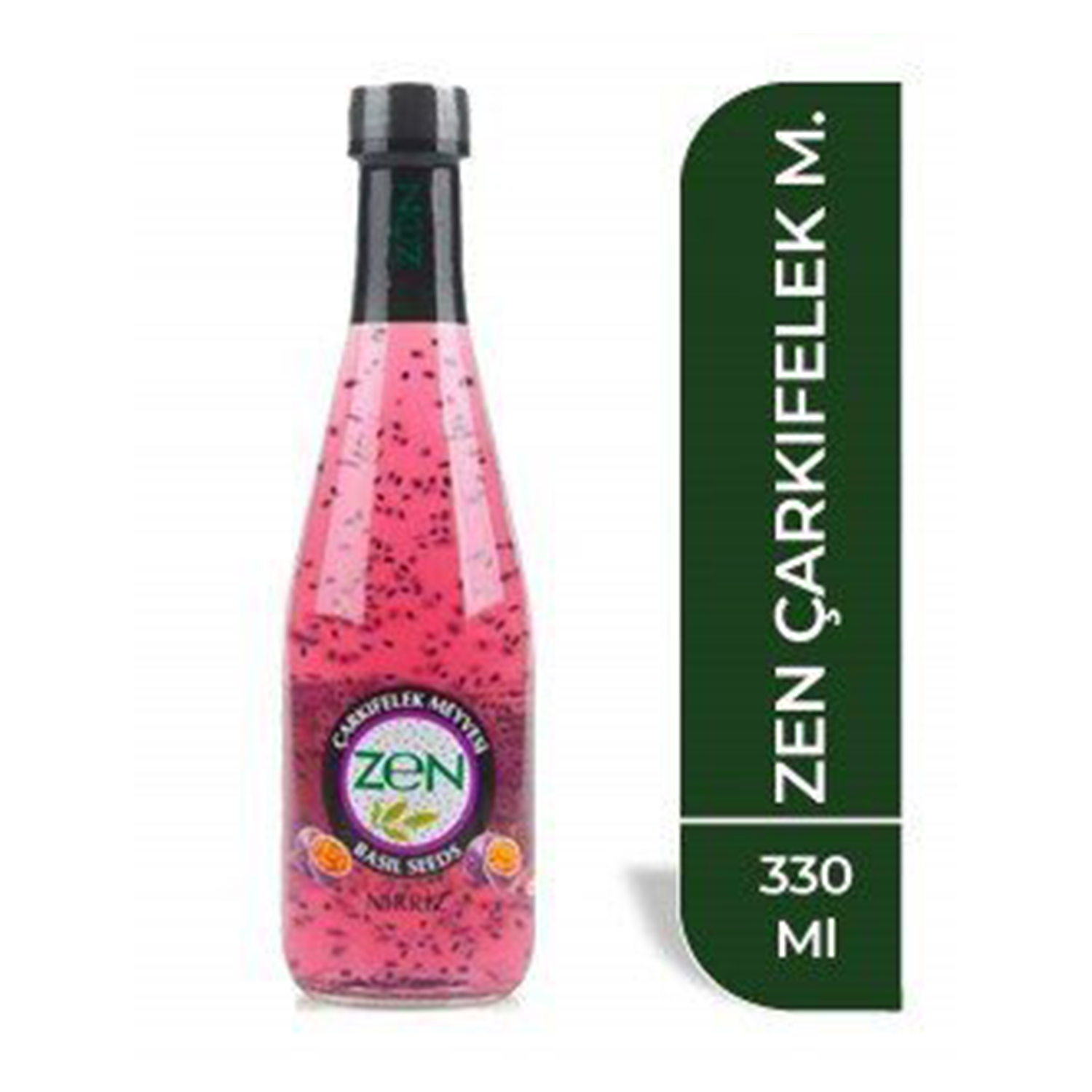 Zen Basil 330 ML Çarkıfelek Meyve Cam