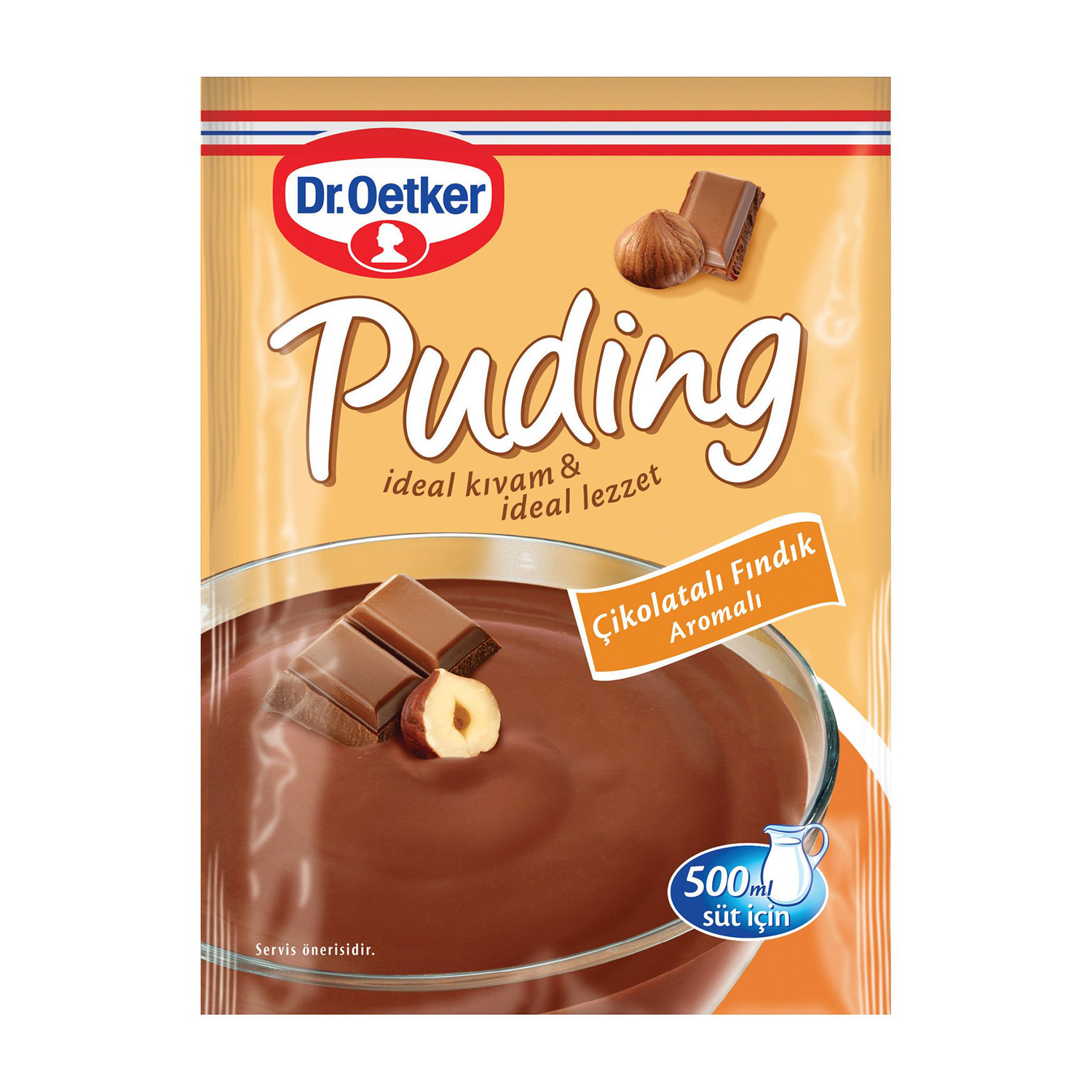 Dr. Oetker Çikolatalı Fındık Aroma Puding 125 GR