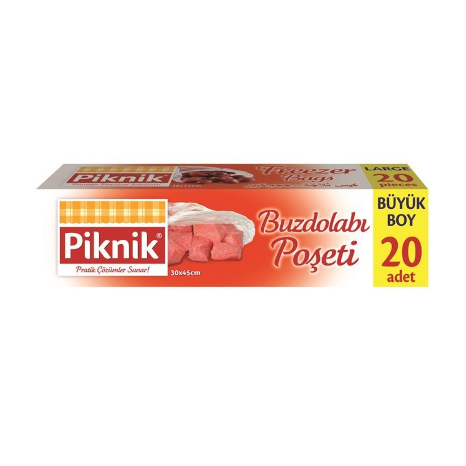 Piknik Buz Dolabı Poşeti Büyük