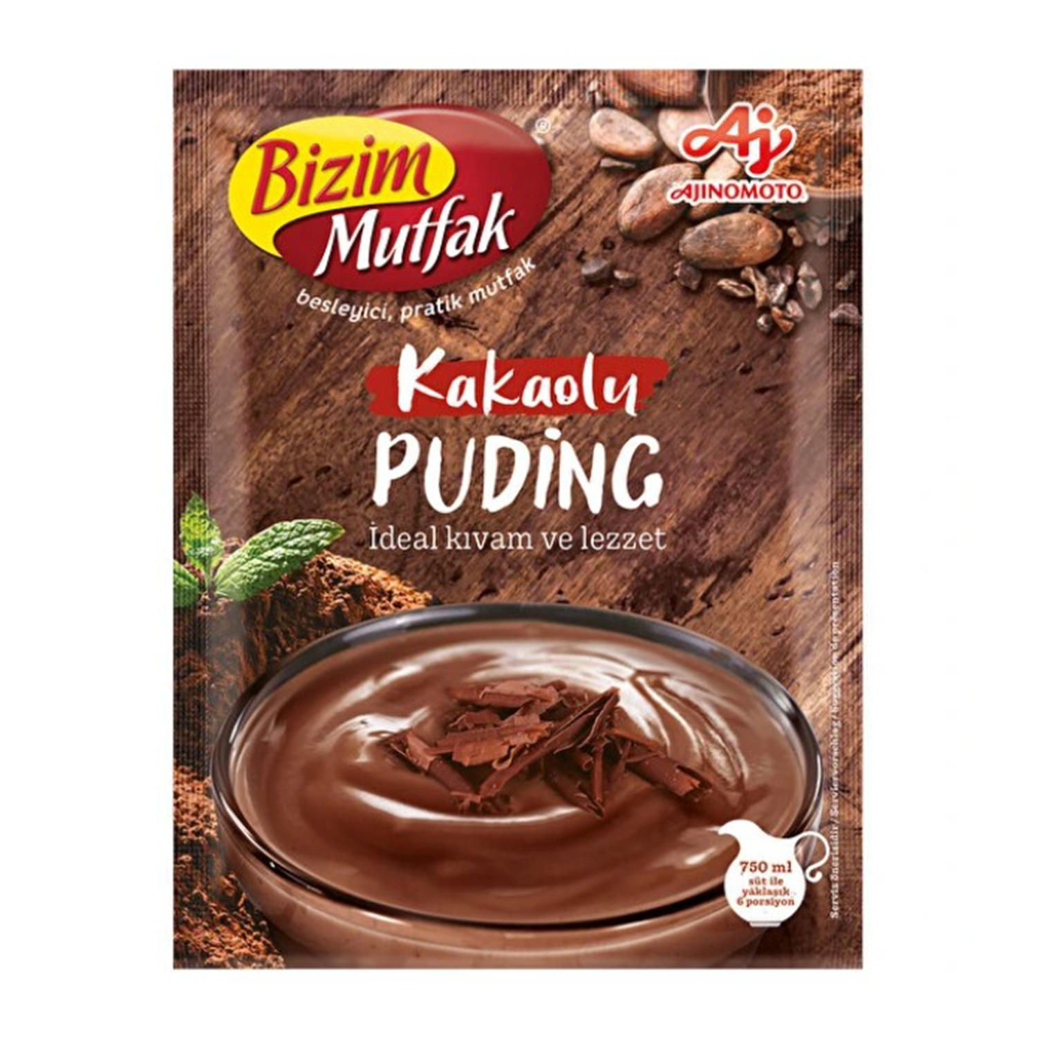 Bizim Mutfak Toz Puding 150 GR Kakaolu