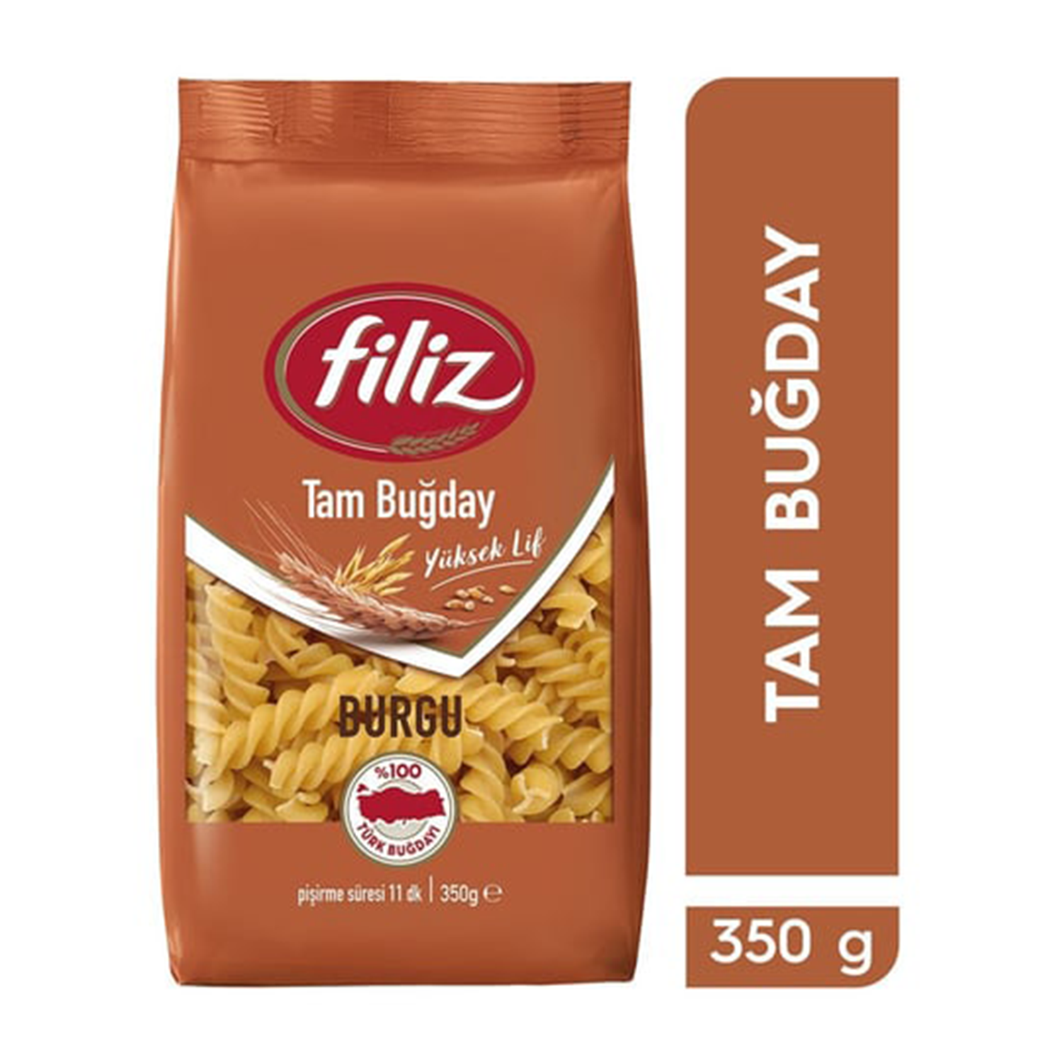 Filiz Makarna Tam Buğday Burgu 350 GR