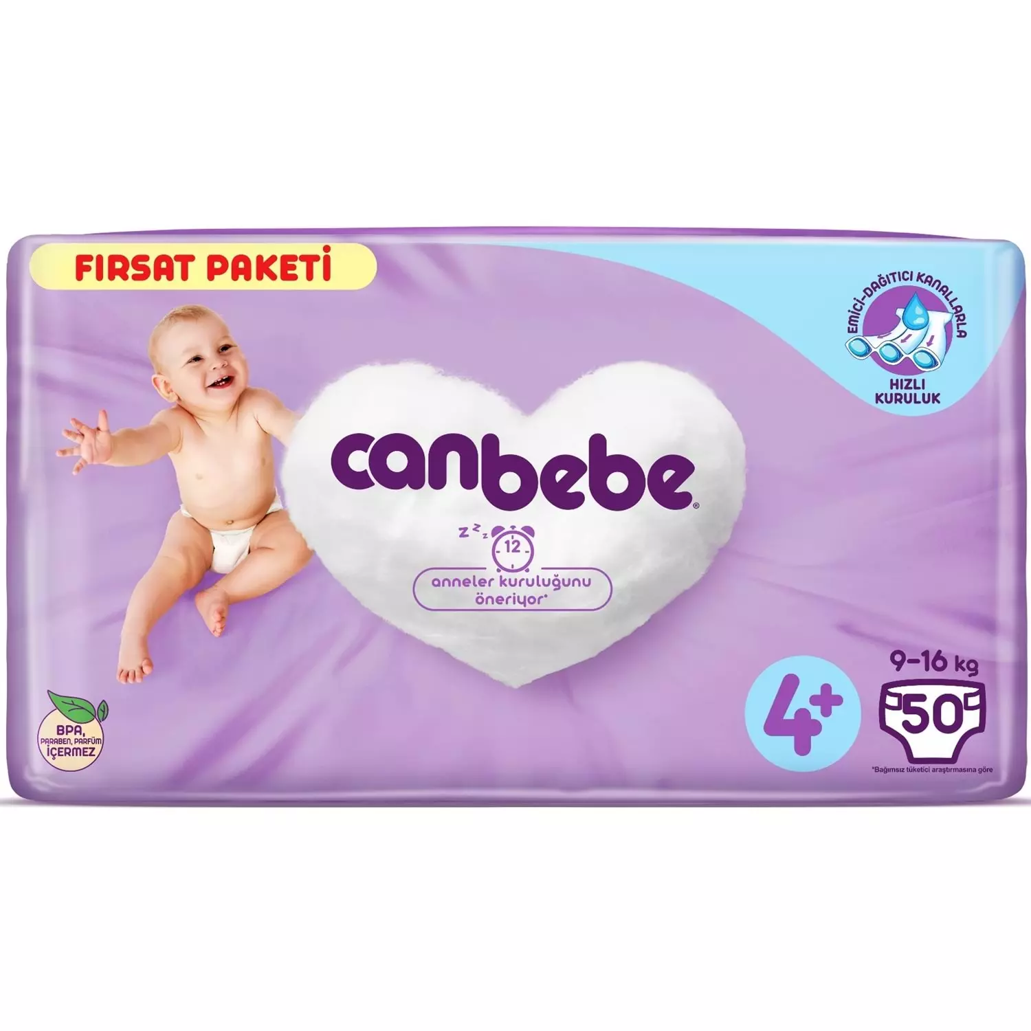 Canbebe Fırsat Paketi Maxi Plus 50 li