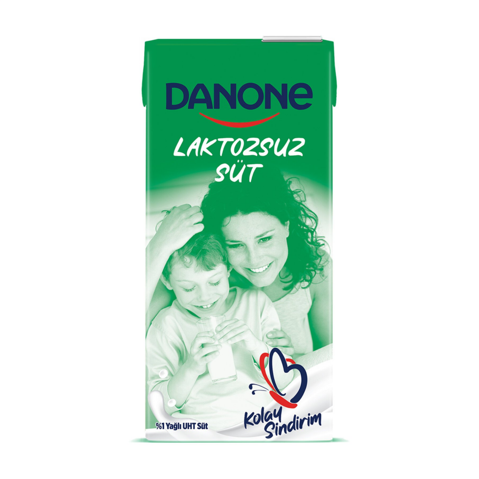 Danone Laktozsuz Süt 1 LT