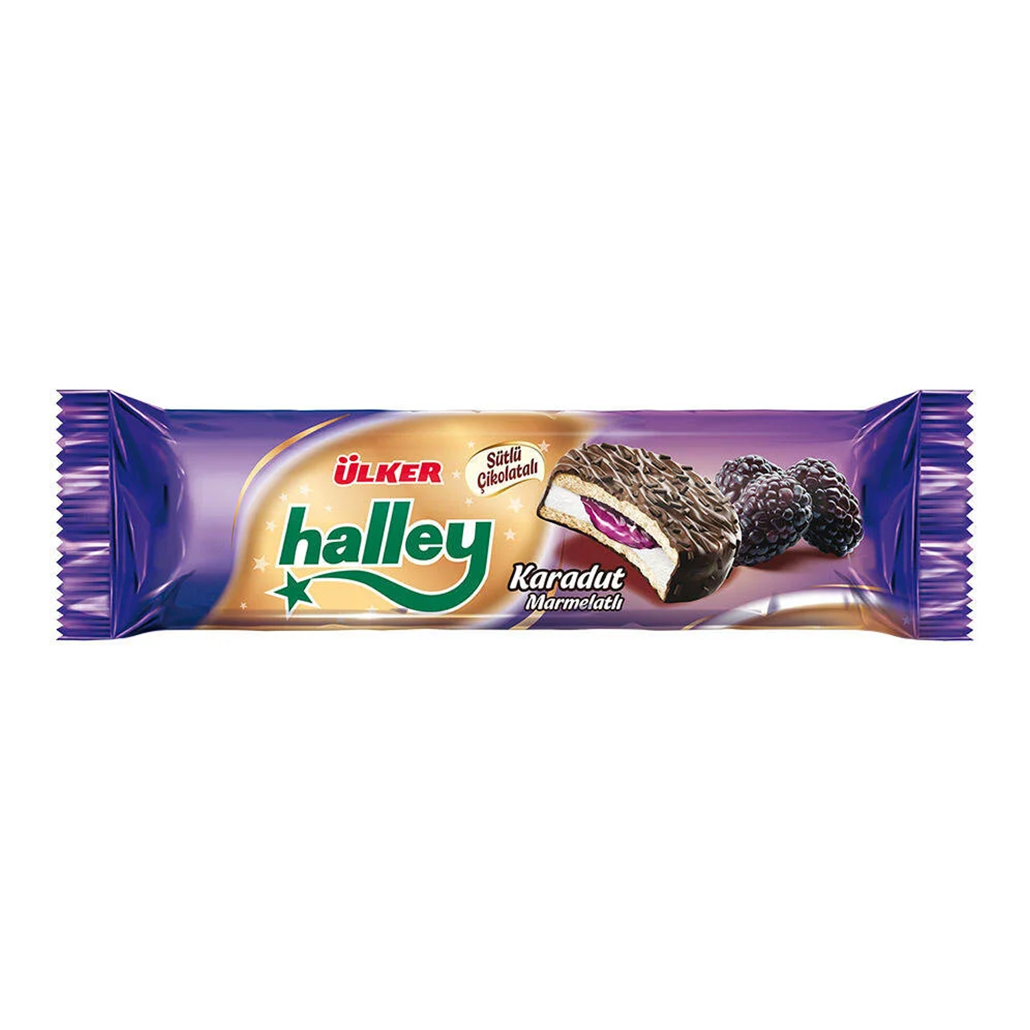 Ülker Halley 74 GR Karadut Dolgulu