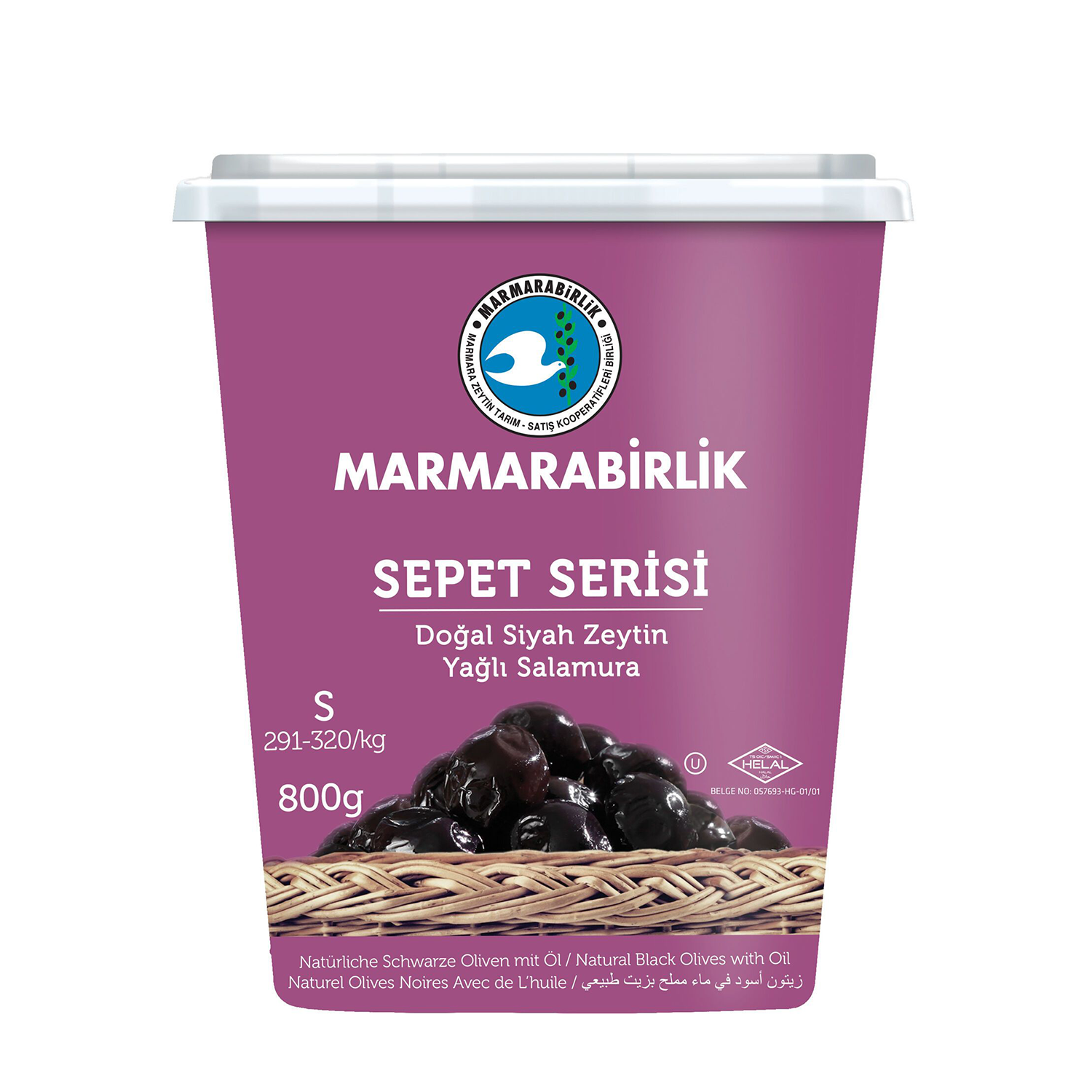 Marmarabirlik Sepet Serisi 800 GR S (291-320 KB)