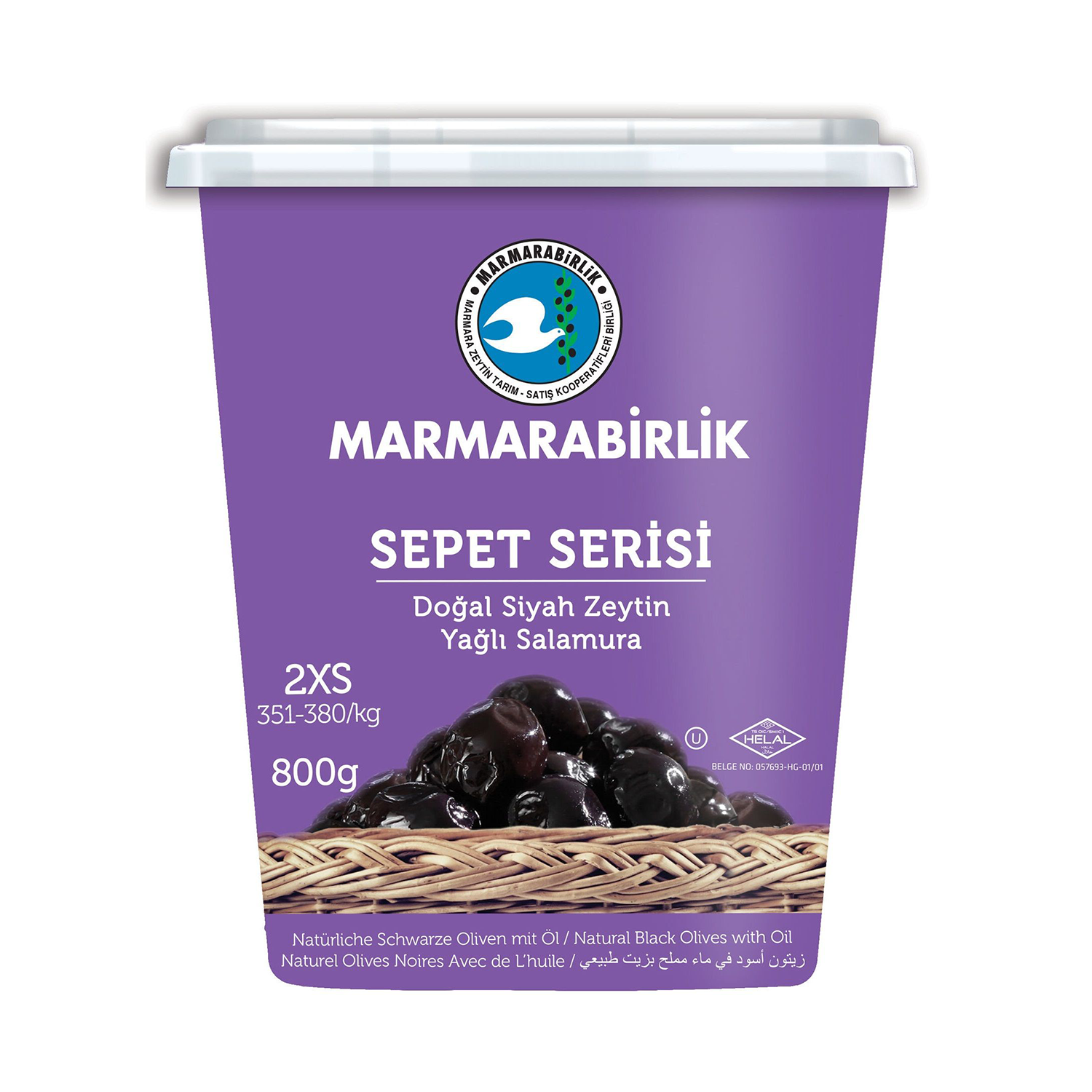 Marmarabirlik Sepet Serisi  800 GR 2XS (351-380)