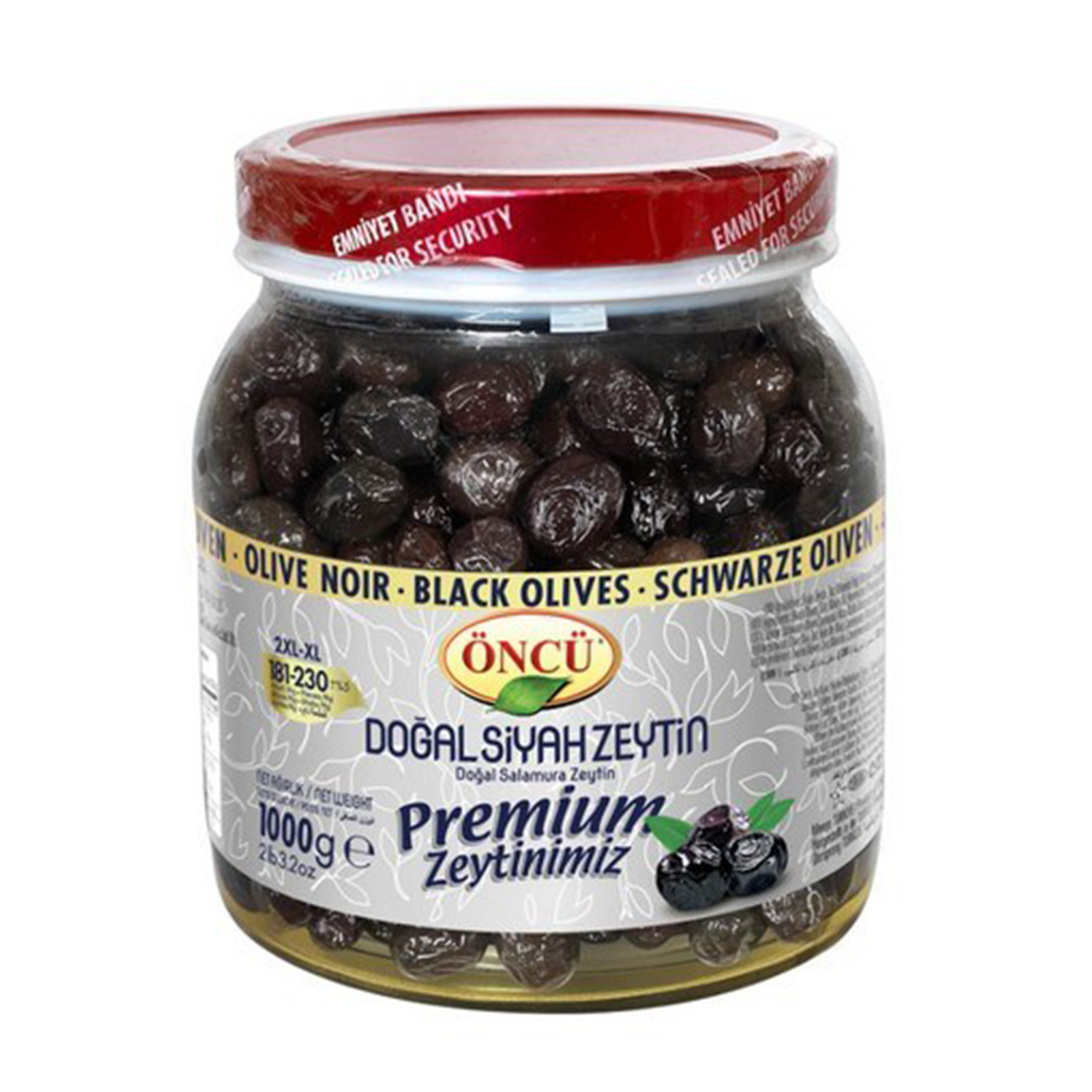 Öncü 1 KG Premium Zeytin 2XL