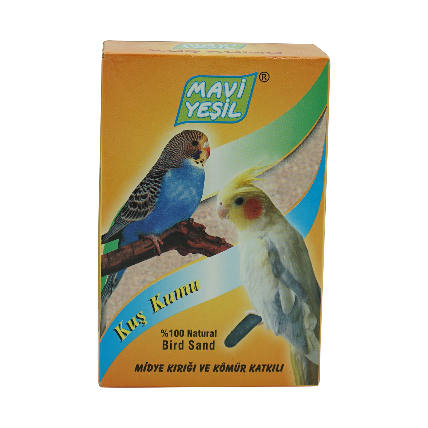 Mavi Yeşil Kuş Kumu 350 GR