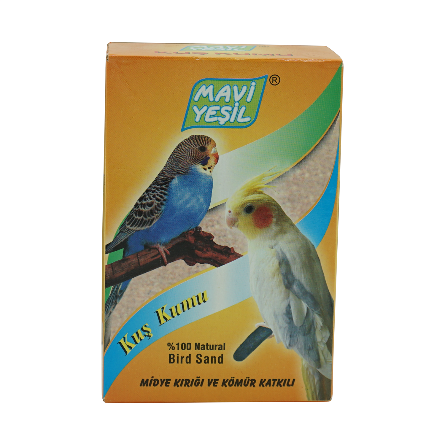 Mavi Yeşil Kuş  Kumu 350 GR