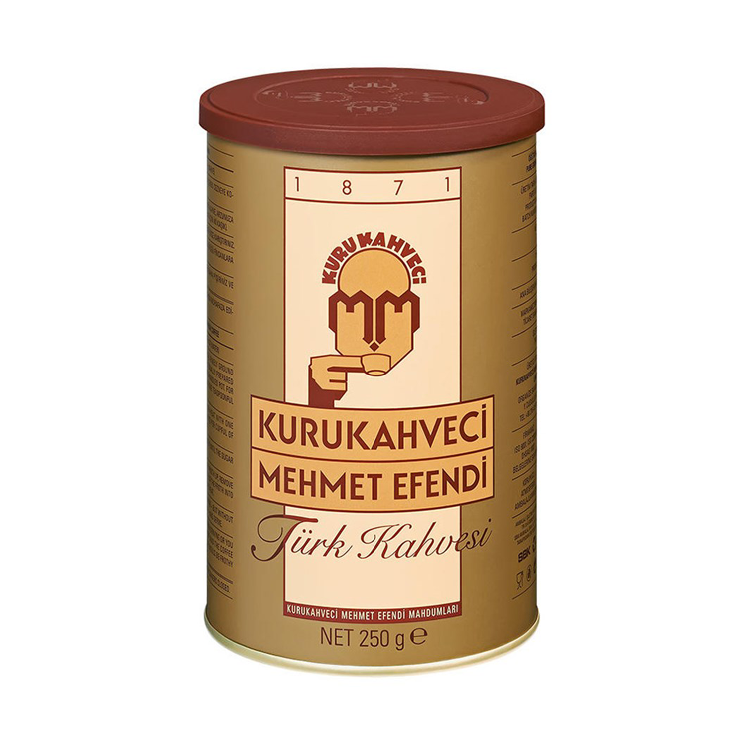 Mehmet Efendi 250 GR Kuru Kahve Kutu