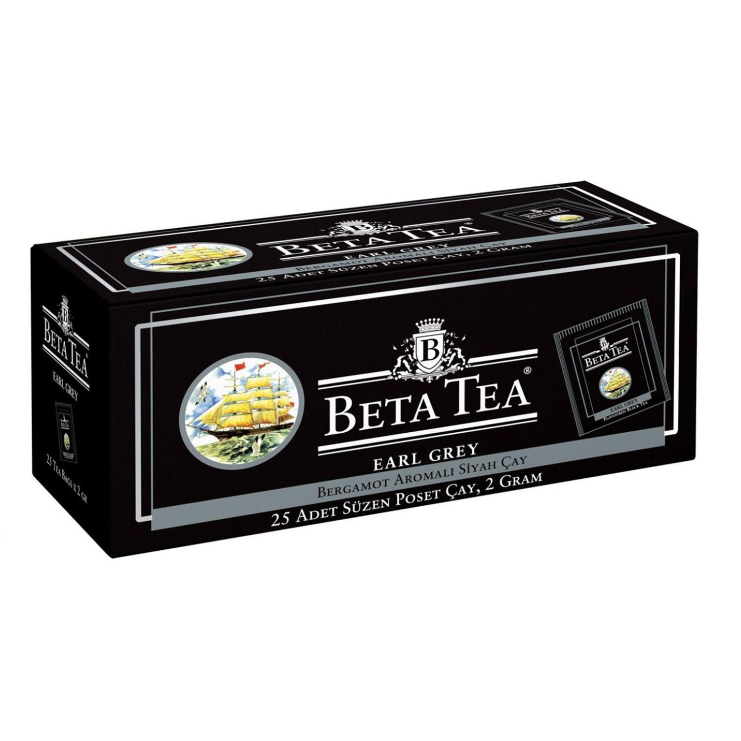 Beta Earl Grey 25li Bardak Poşet