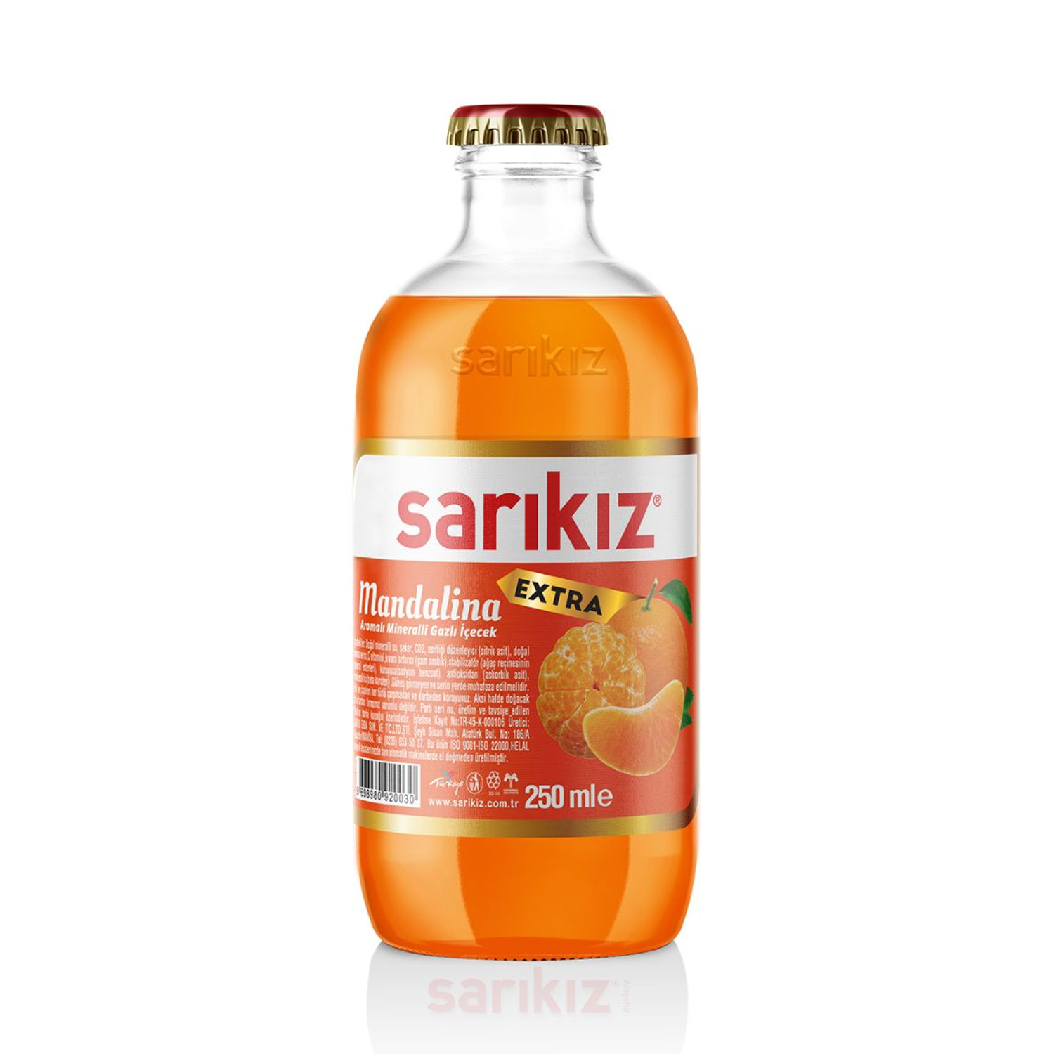 Sarıkız Soda Mandalina 200 ML