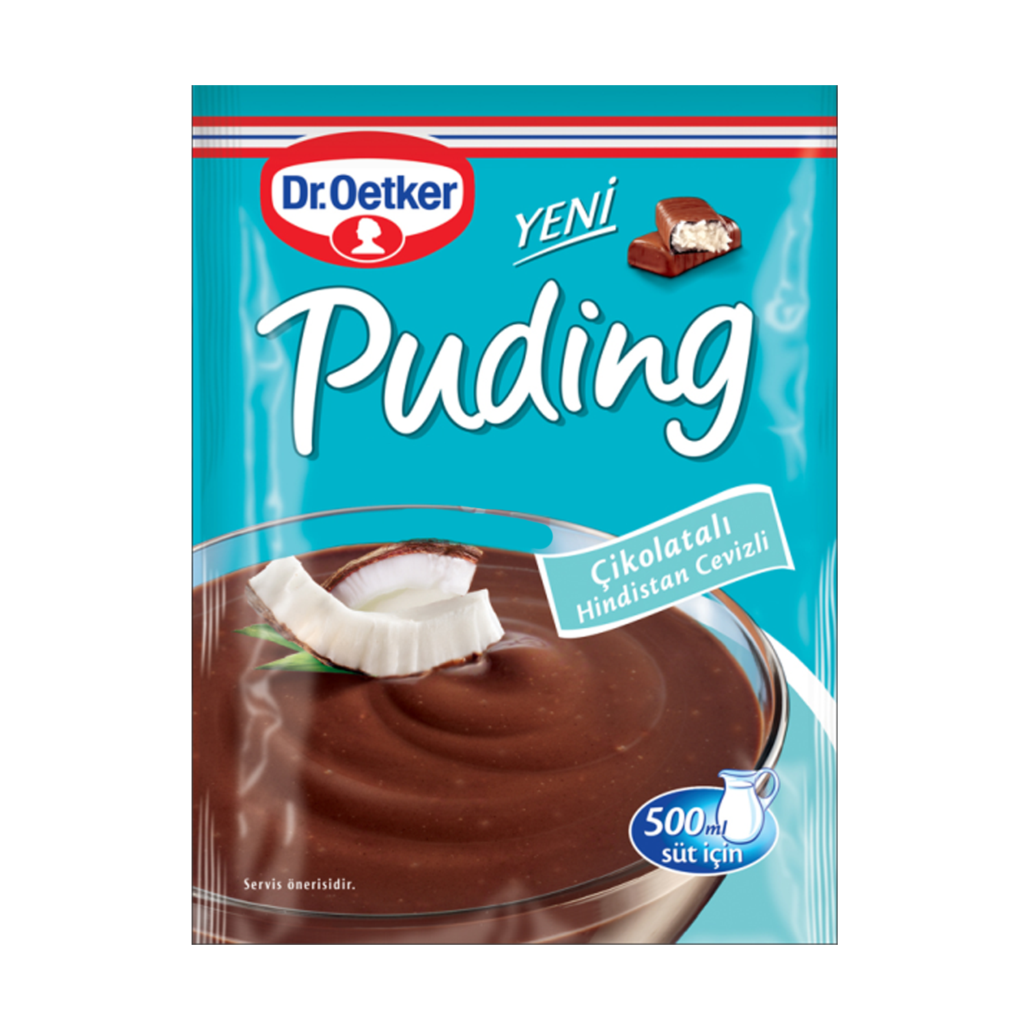 Dr. Oetker Puding Çikolata Hindistan Cevizi 100 GR