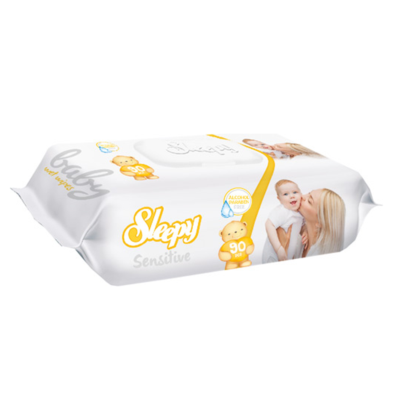 Sleepy Islak Mendil Sensitive 90Lı