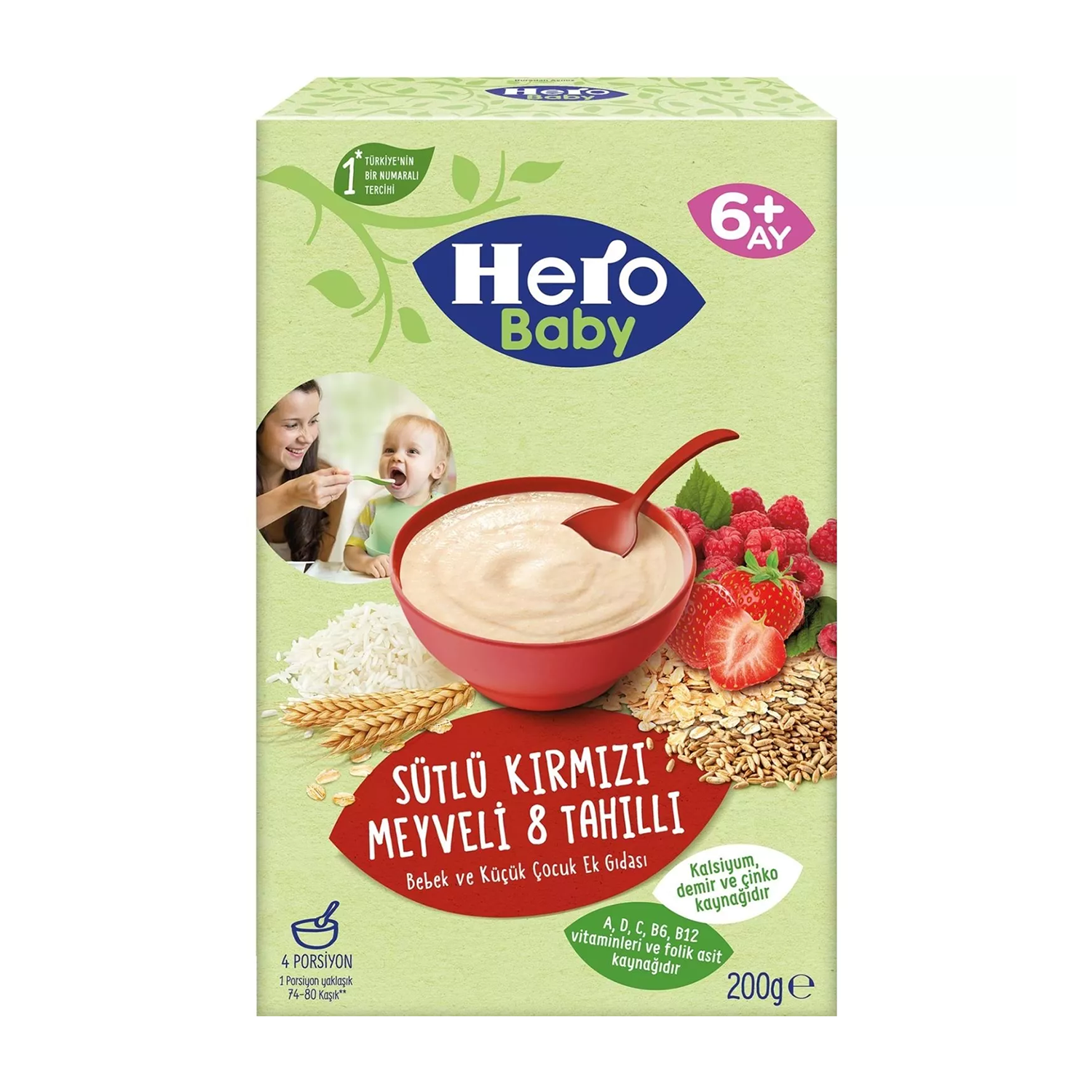 Hero Baby 200 GR Kırmızı Meyveler