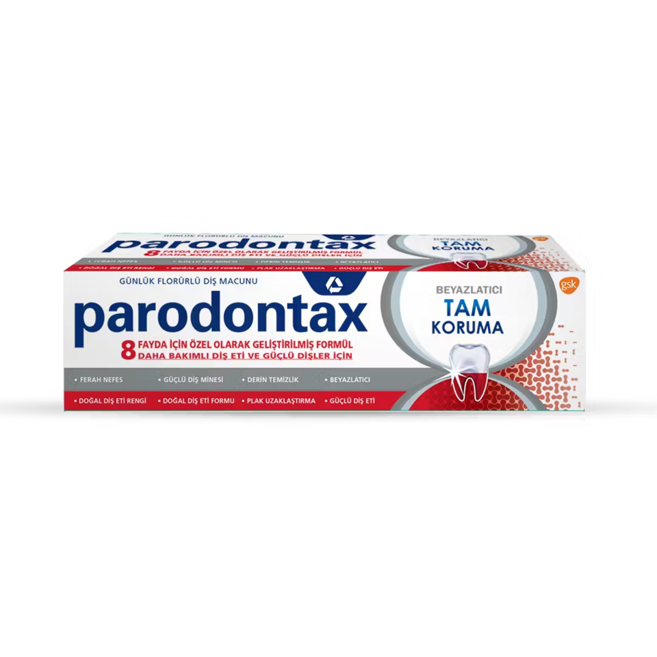 Parodontax Diş Macunu Tam Koruma Beyazlatıcı 75 ml