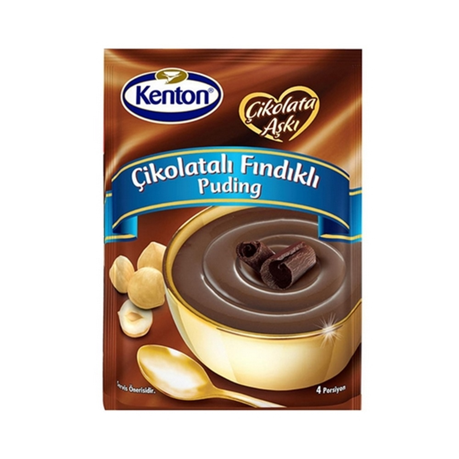 Kenton Puding 100 GR Çikolata Fındık