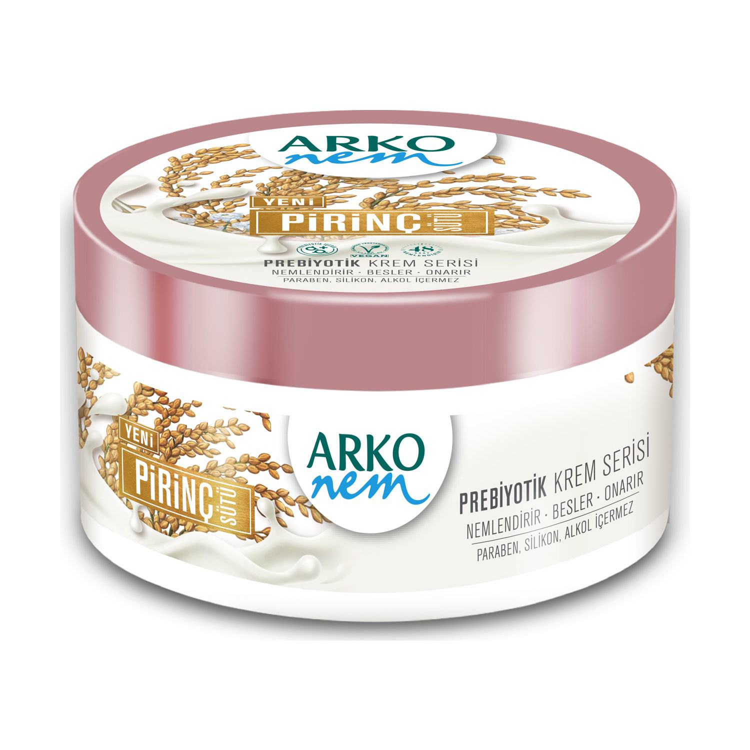 Arko Nem Krem Prebiyotik Pirinç Sütü 250 ML