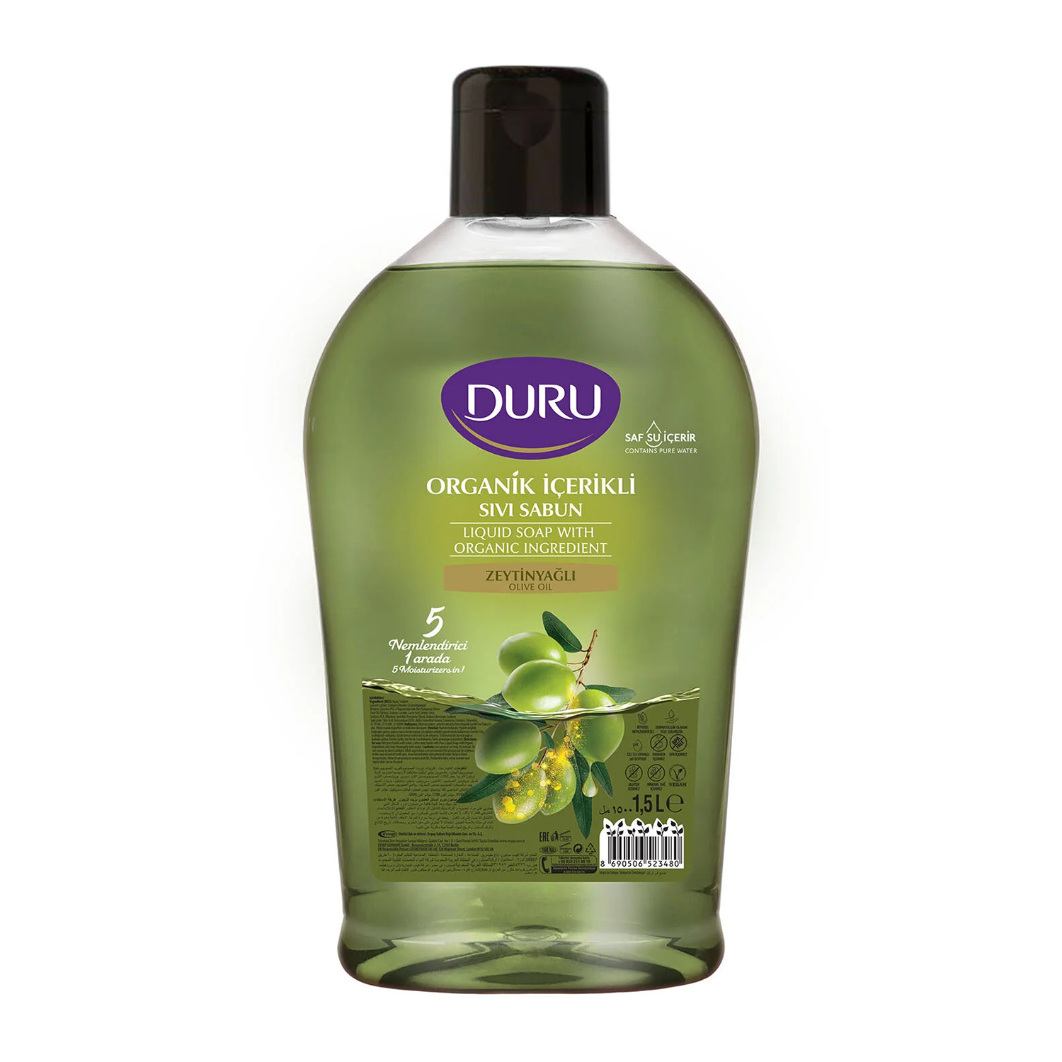 Duru Sıvı Sabun 1,5 LT Avakado