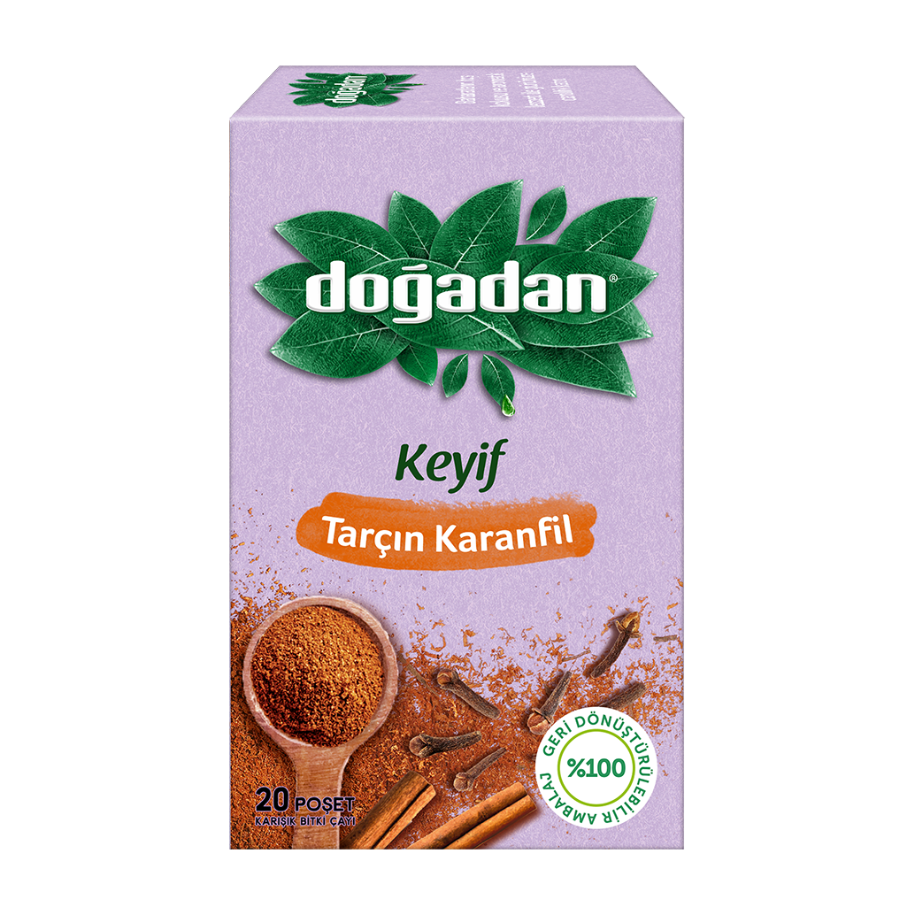 Doğadan 20 Li Tarçın Karanfil Çayı