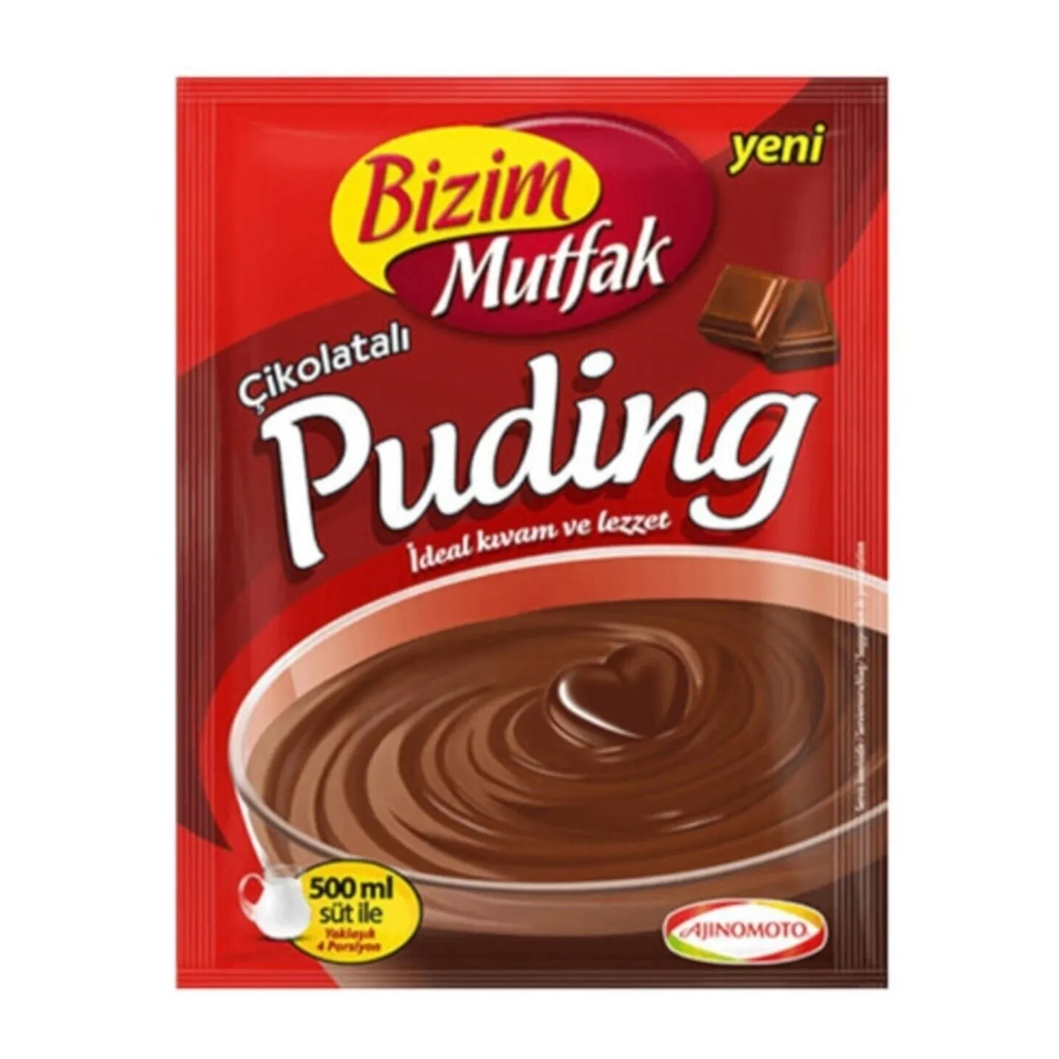 Bizim Mutfak Toz Puding Çikolatalı 107 GR