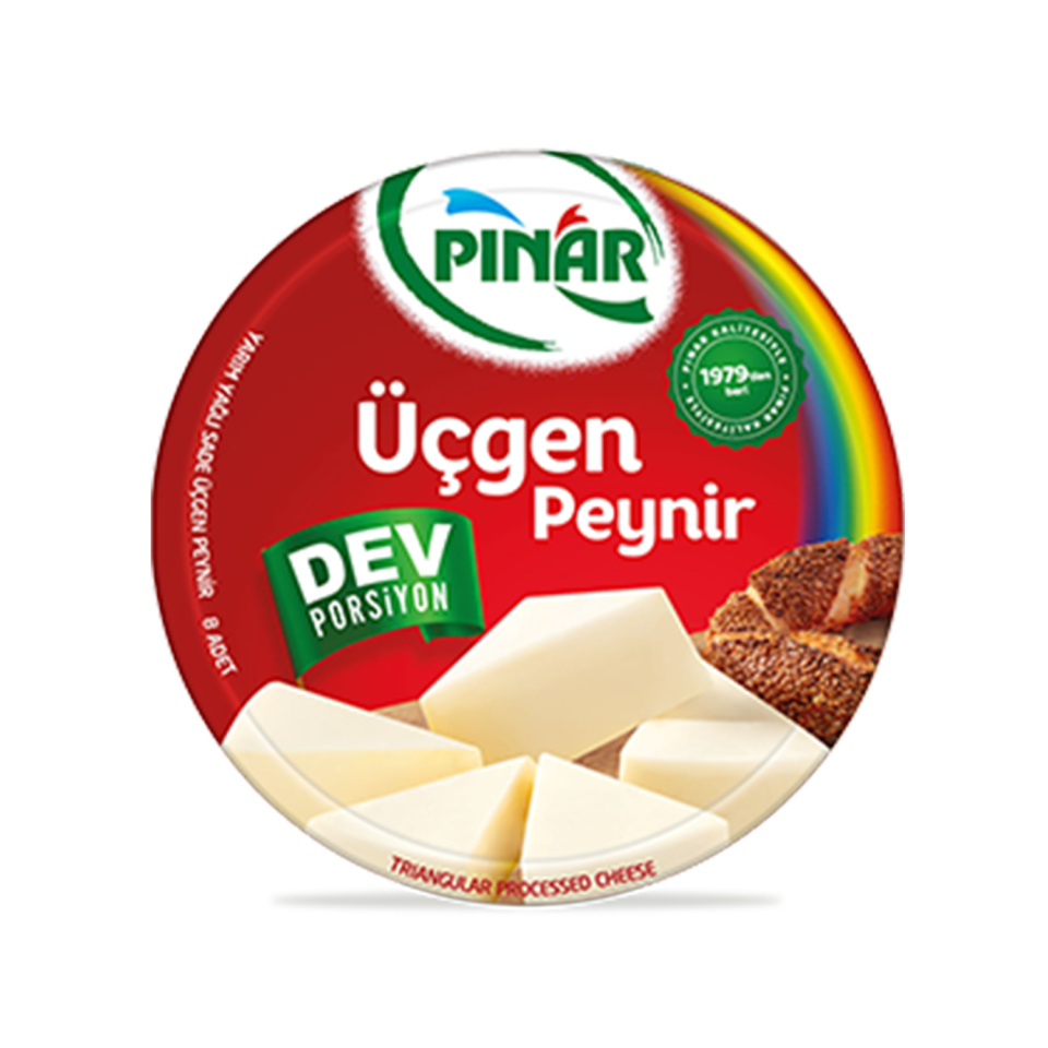 Pınar Üçgen Yarım Yağlı Peynir 25 GR