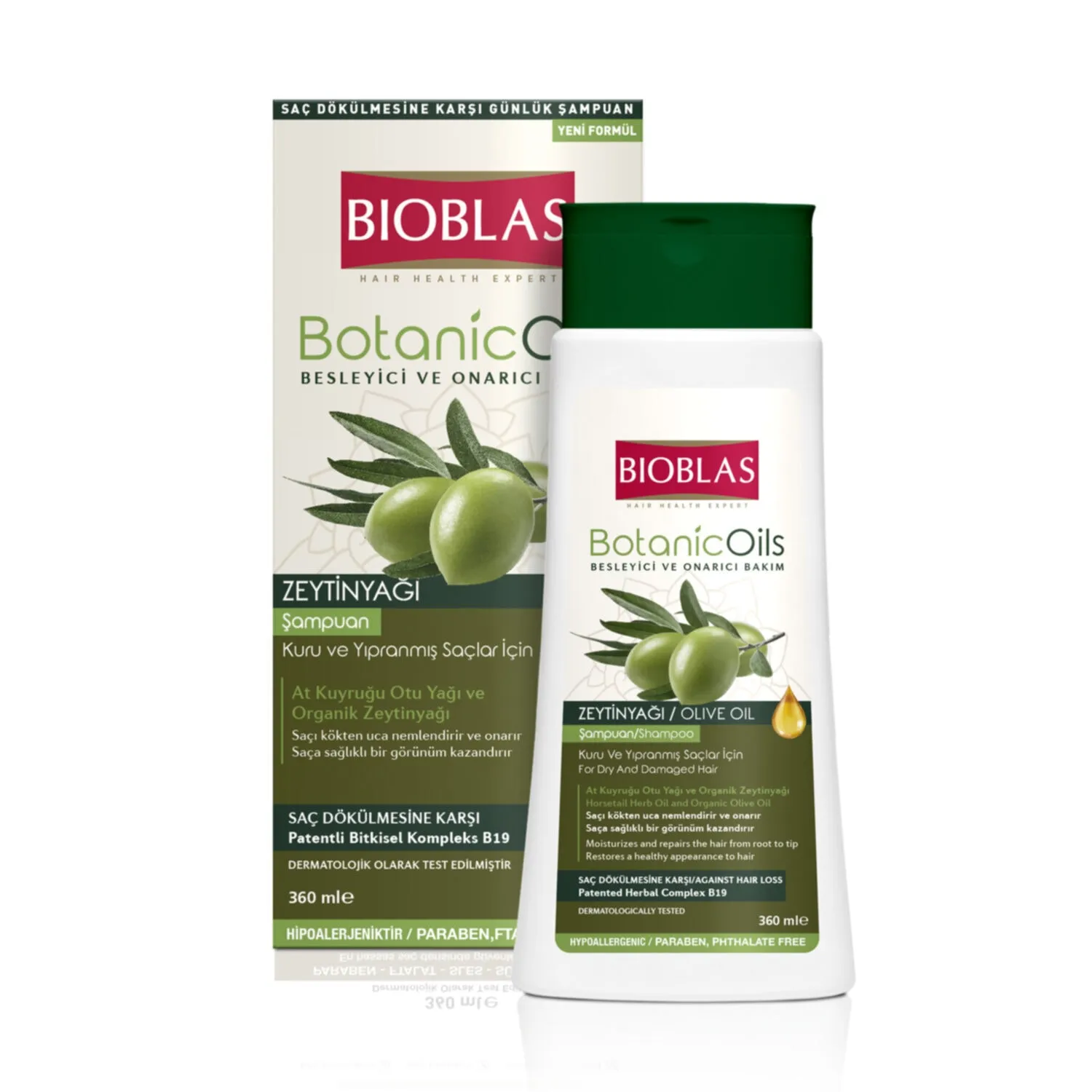 Bioblas 360 ML Şampuan Zeytinyağlı
