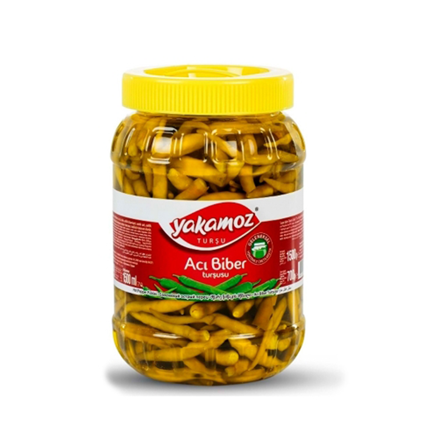 Yakamoz 1,5 LT Biberiye Turşu Pet