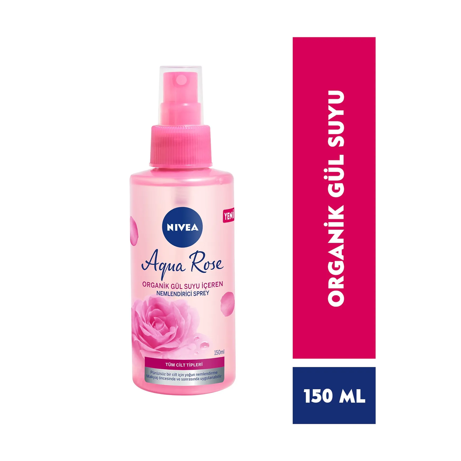 Nıvea Aqua Rose Nemlendirici Sprey 150 M