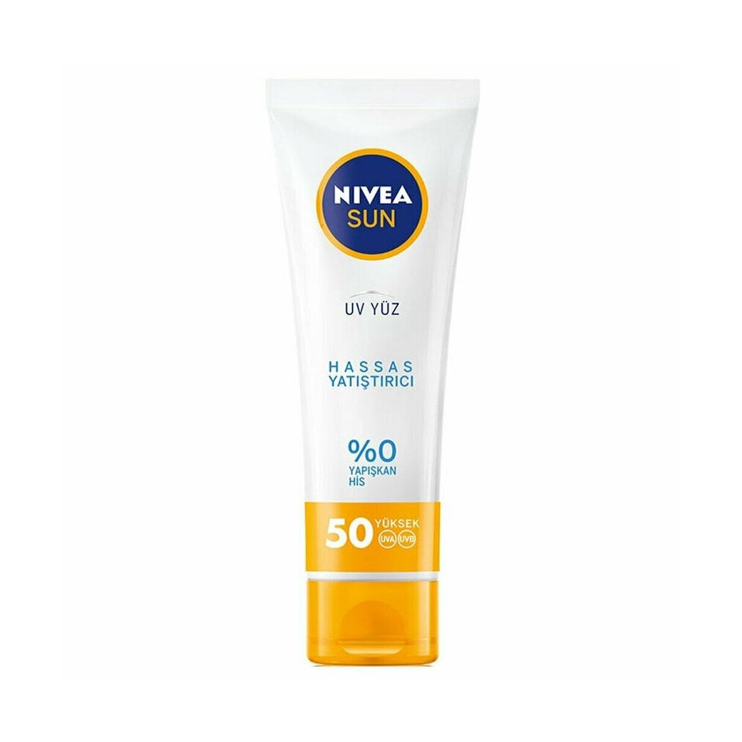 Nıvea Sun Hassas Yüz Koruma Kremi SPF50+ 50 ML